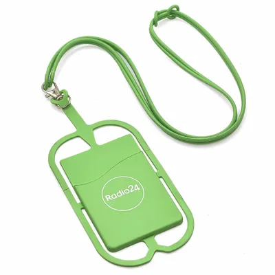 Lanyard Silicone Phone Wallet Holder - Australia Promo Now