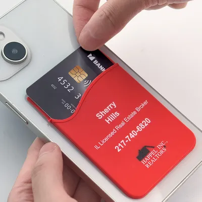 Silicone Phone Wallet Card Holder - Australia Promo Now