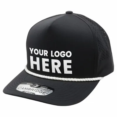 Pit Bull PB311 Five Panel High Frame Rope Perforated Hat - Australia Promo Now