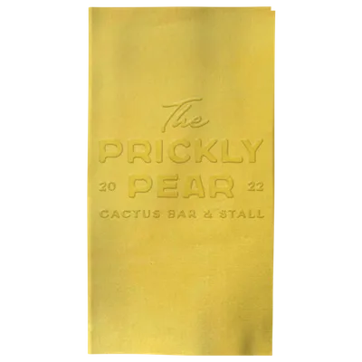 Custom Embossed Guest Towel Napkin - Australia Promo Now