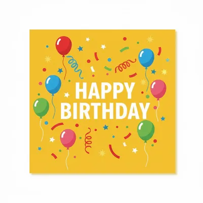 Happy Birthday Napkins - Australia Promo Now