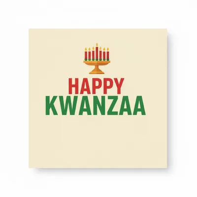 Kwanzaa Napkins - Australia Promo Now