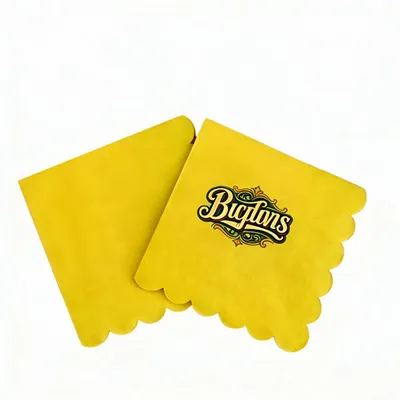 Scallop Beverage Napkins - Australia Promo Now