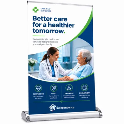 Desktop Roll Up Banner - Australia Promo Now