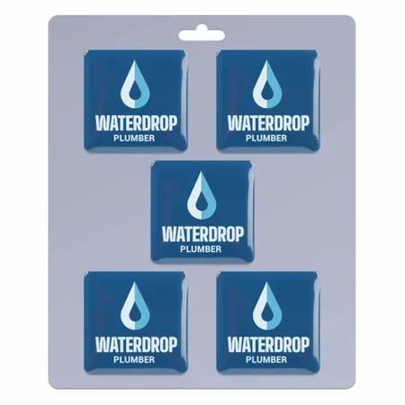 5 pack_Square Lapel Pin 1.25 inch - Australia Promo Now