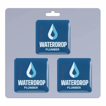 3 pack_Square Lapel Pin 1.25 inch - Australia Promo Now