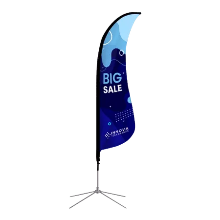 Shark Fin Flag - Australia Promo Now