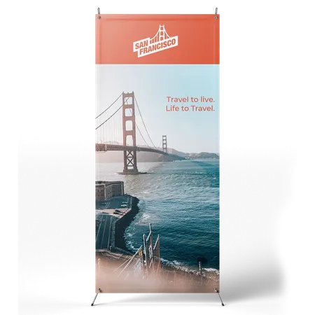 Korean Style X Banner Stands - Australia Promo Now