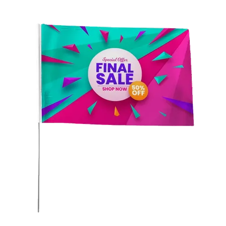 Hand Flag - Australia Promo Now