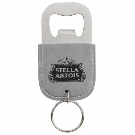 Leather Bottle Opener Keychain Leather Bottle Opener Keychain - Australia Promo Now