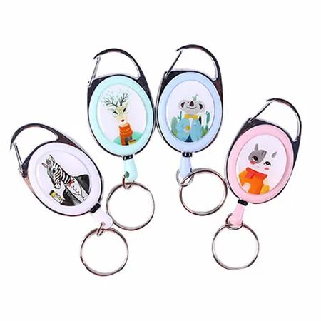 Clip Drawstring Badge Reel Keychain Clip Drawstring Badge Reel Keychain - Australia Promo Now