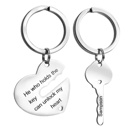 Metal Keychain for Couples Metal Keychain for Couples - Australia Promo Now