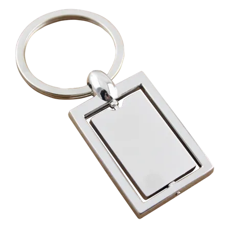 Spinning Square Metal Keychain Spinning Square Metal Keychain - Australia Promo Now