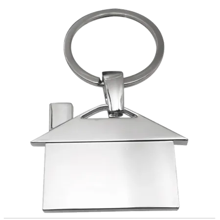 House-Shaped Metal Keychain House-Shaped Metal Keychain - Australia Promo Now