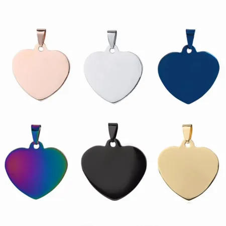 Full Color Heart Metal Keychain Full Color Heart Metal Keychain - Australia Promo Now