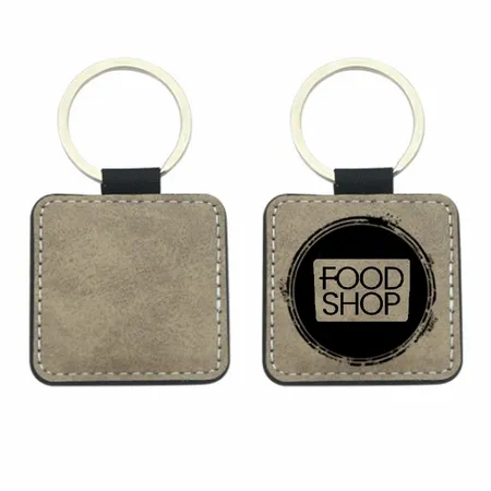 Sublime Square Leather Keychain Sublime Square Leather Keychain - Australia Promo Now