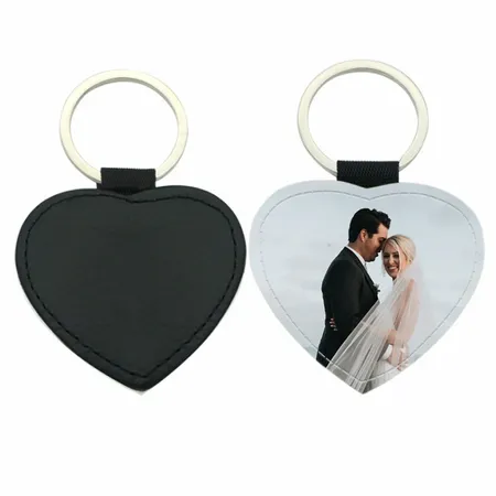 Heart Leather Keychain Heart Leather Keychain - Australia Promo Now