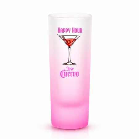 Tall Shot Glass - Colored & Frosted - Australia Promo Now