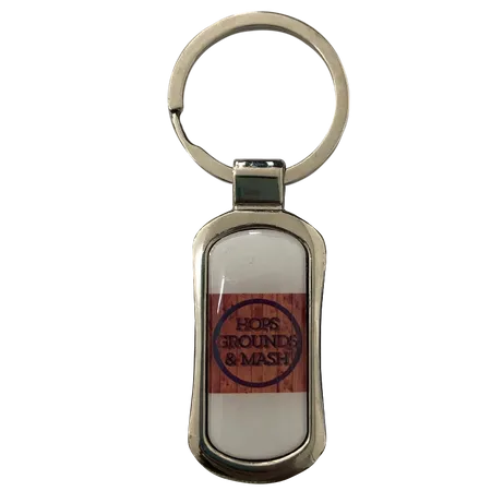 Stylish Rectangle Metal Keychain Stylish Rectangle Metal Keychain - Australia Promo Now