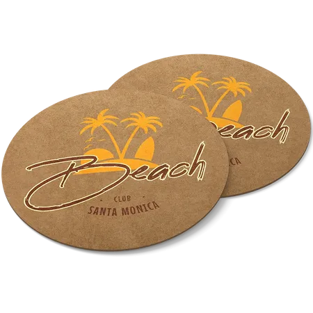 Kraft Paper Coaster - Australia Promo Now
