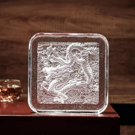 Customized Crystal Carving Coaster - Australia Promo Now