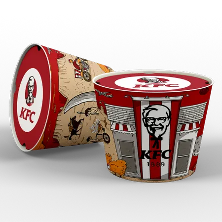 Paper Food Bucket - Australia Promo Now