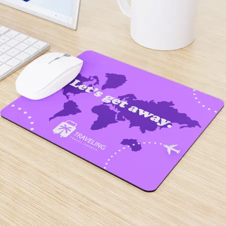 Custom Printed Rectangular Mouse Pad - Australia Promo Now