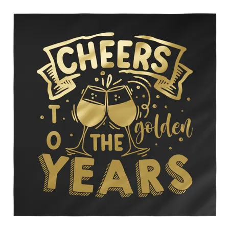 Custom Foil Stamped Beverage Napkin - Australia Promo Now