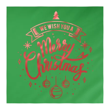 Custom Foil Stamped Luncheon Napkin - Australia Promo Now