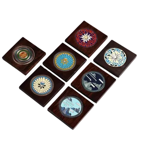 Customized Ebony Alloy Coaster - Australia Promo Now