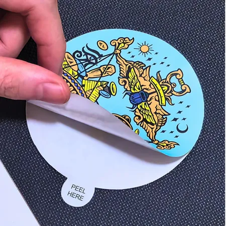 Easy Peel Die Cut Stickers Easy Peel Die Cut Stickers - Australia Promo Now