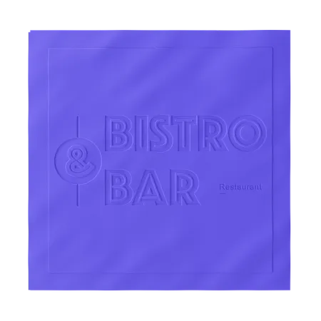 Custom Debossed Beverage Napkin - Australia Promo Now