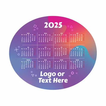 Colorful Gradient Calendar Mouse Pad - Australia Promo Now