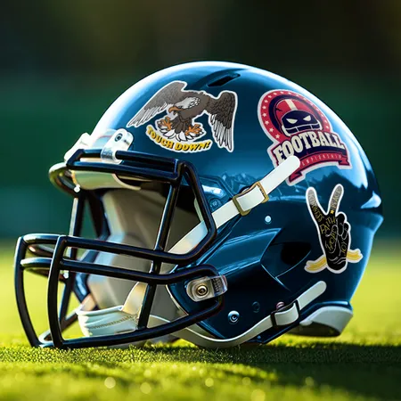 Football Helmet Stickers Football Helmet Stickers - Australia Promo Now