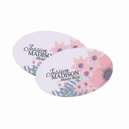 Oval Business Cards - Australia Promo Now