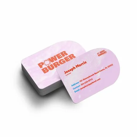 Half Circle Business Cards - Australia Promo Now