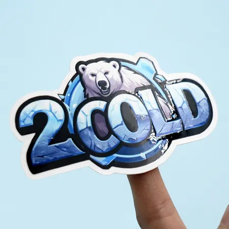 Spot UV Stickers Spot UV Stickers - Australia Promo Now