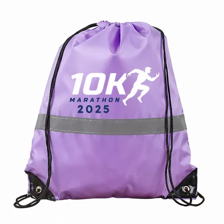 Drawstring Bags With Reflective Strip Drawstring Bags With Reflective Strip - Australia Promo Now
