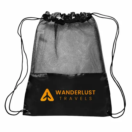 Mesh Drawstring Bag Mesh Drawstring Bag - Australia Promo Now