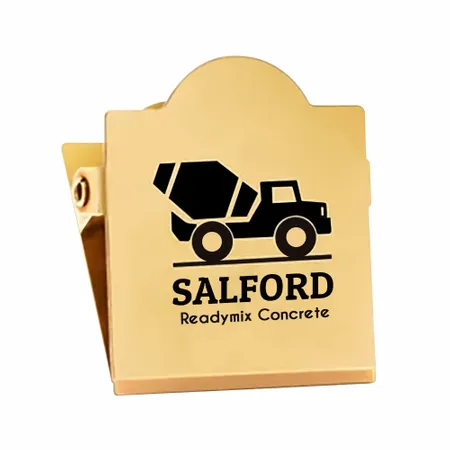 Brass Binder Clips - Australia Promo Now