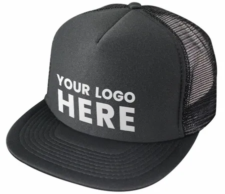 Nissun Cap 5 Panel Foam Trucker Hat Flat Bill - 5FBC - Australia Promo Now