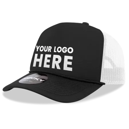Decky 212 5 Panel High Profile Foam Trucker Hat, 3-Tone Colors Decky 212 5 Panel High Profile Foam Trucker Hat, 3-Tone Colors - Australia Promo Now