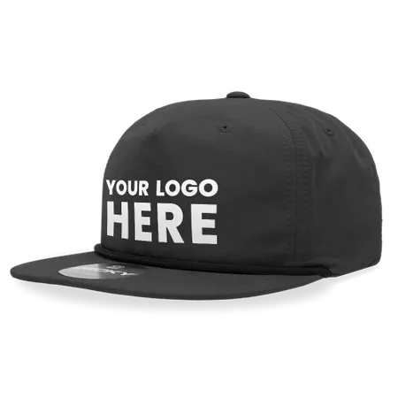 Decky 6032 - Classic Rope Cap, 5 Panel Flat Bill Hat, Snapback - Australia Promo Now