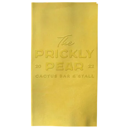 Custom Embossed Guest Towel Napkin - Australia Promo Now