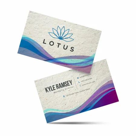 ECO Seed Paper Business Card - Australia Promo Now