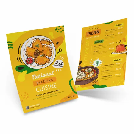 Menu Card - Australia Promo Now