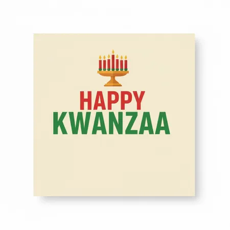 Kwanzaa Napkins - Australia Promo Now