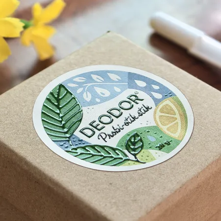 Raised Spot UV Stickers - Australia Promo Now