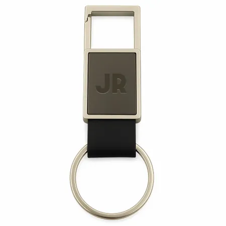 Square Caribiner Metal Keychain - Australia Promo Now