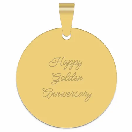 Full Color Circle Metal Keychain - Australia Promo Now